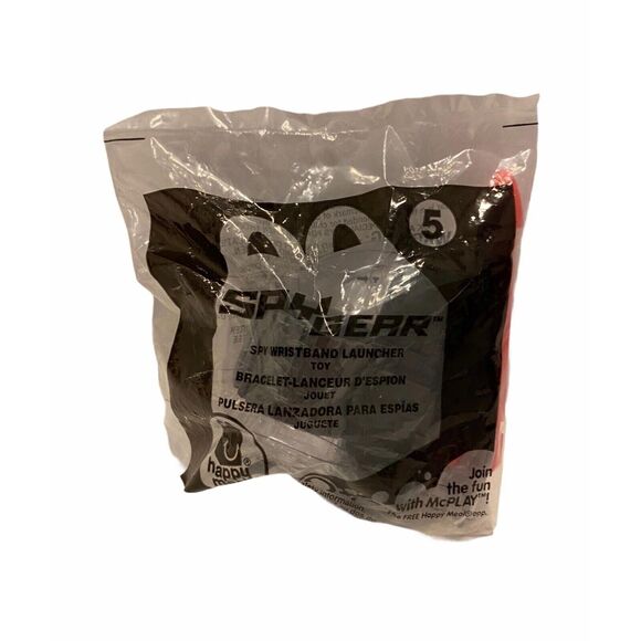 McDonald’s 2014 Spy Gear Spy Wristband Launcher Toy #5 Happy Meal Toy - Picture 1 of 5